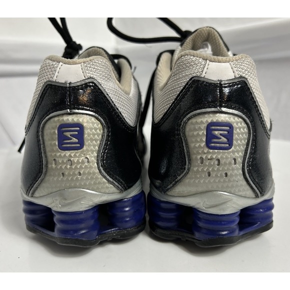 Nike Women's Shox Navina 356918 150 White Concord Purple Black Size 7.5 - Picture 4 of 13